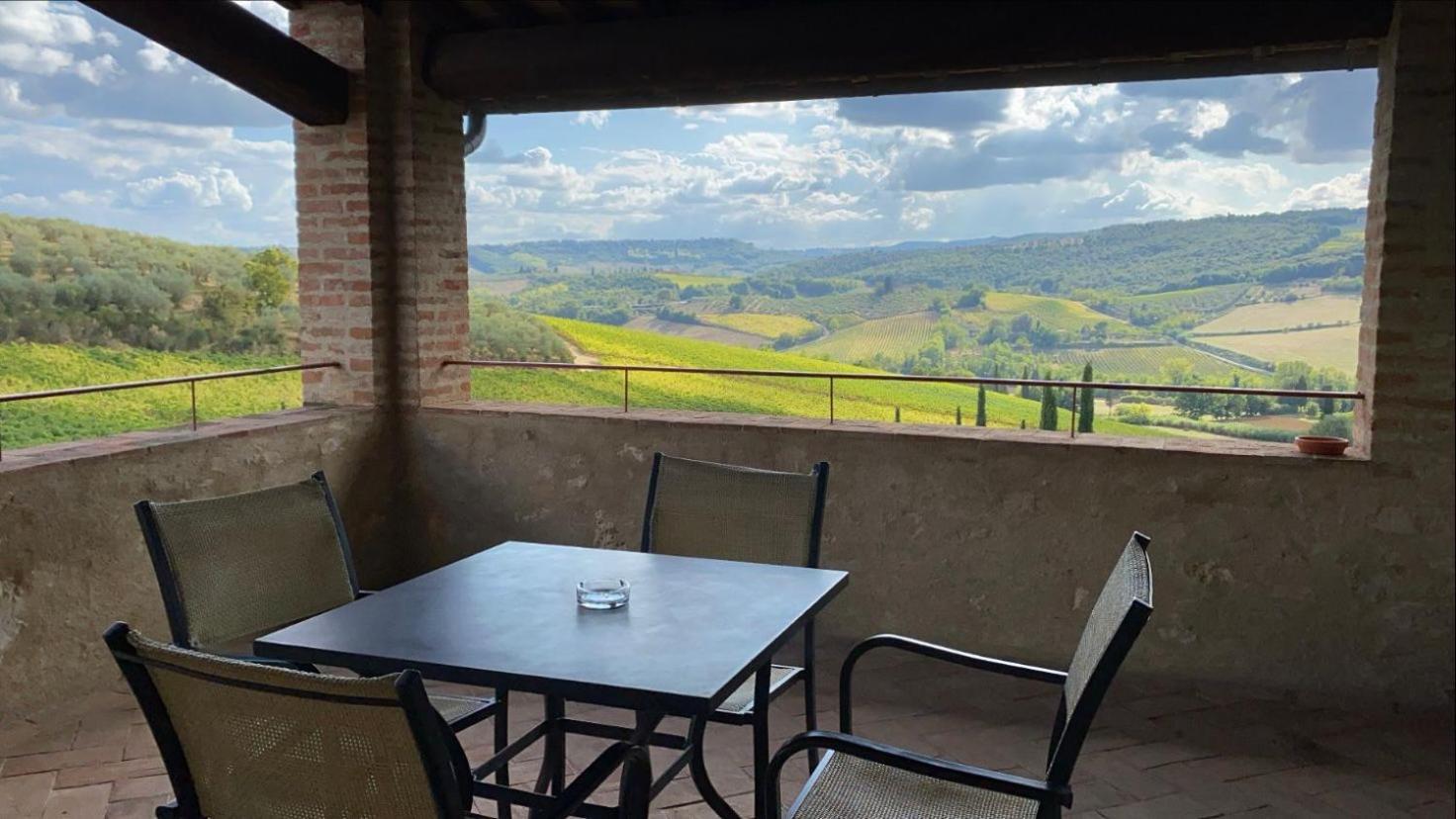 산지미냐노 Fattoria Abbazia Monte Oliveto 빌라 외부 사진