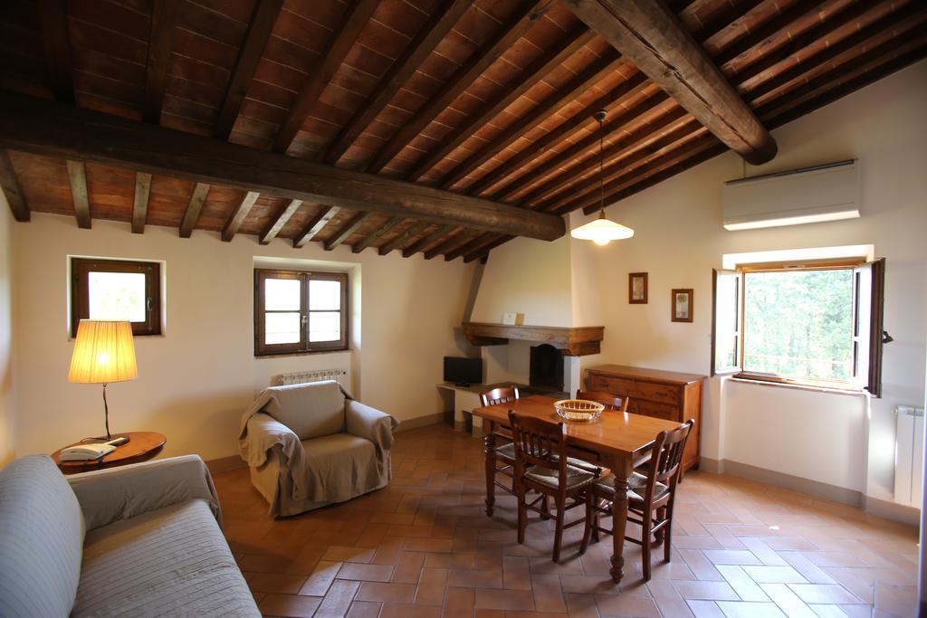 산지미냐노 Fattoria Abbazia Monte Oliveto 빌라 객실 사진